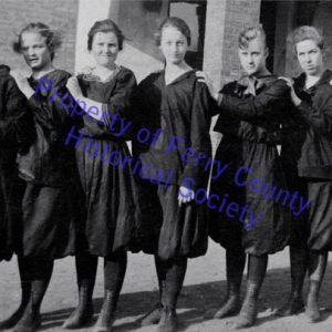 Republic Girls Basketball Team P092307 © Ferry County Historical Society