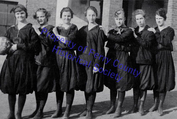 Republic Girls Basketball Team P092307 © Ferry County Historical Society